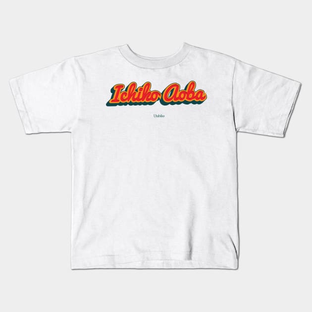 Ichiko Aoba Kids T-Shirt by PowelCastStudio